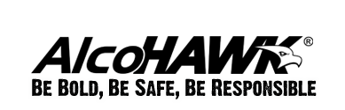 AlcoHAWK Blow Yourself Personal Breathalyzer Logo